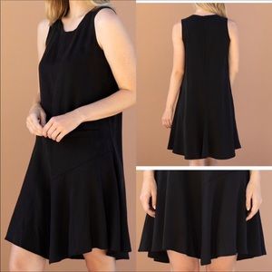 -Kestan Stern Tank Dress Black Medium